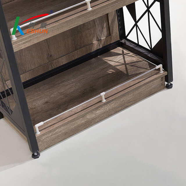 Steel And Wood Shelf