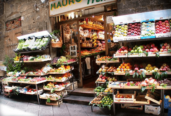 fruit display rack